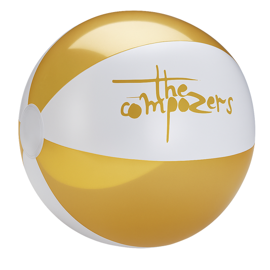 THE COMPOZERS™ XL INFLATABLE BEACH BALL